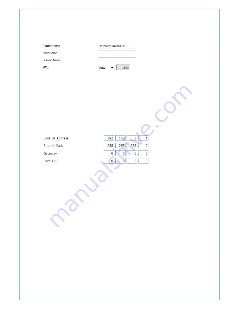 Datamax MA100-1010 User Manual Download Page 29