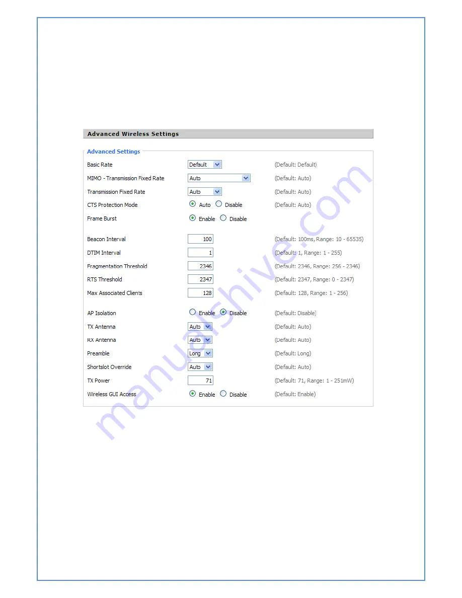 Datamax MA100-1010 User Manual Download Page 47