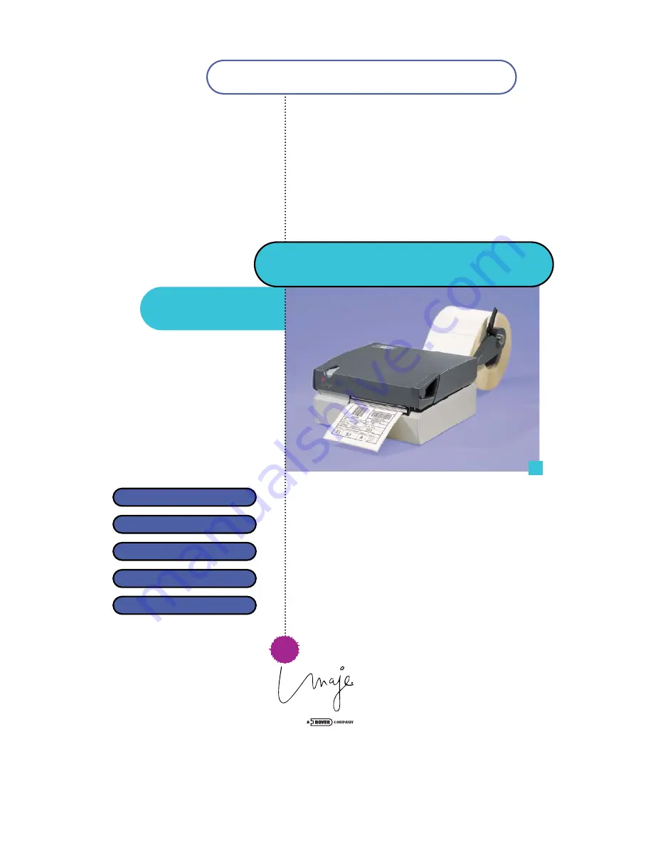 Datamax MP Nova4 DT Скачать руководство пользователя страница 1