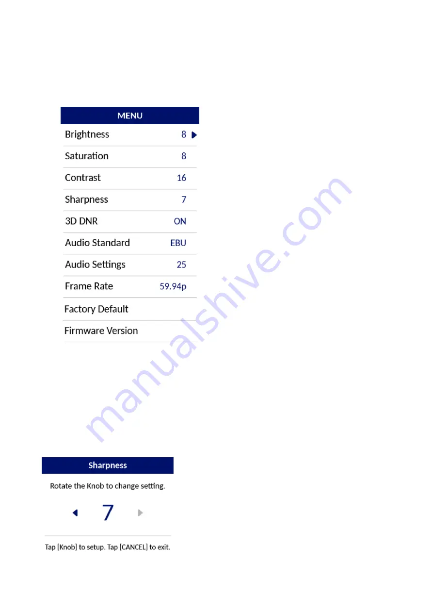 Datavideo MCU-400 Instruction Manual Download Page 27