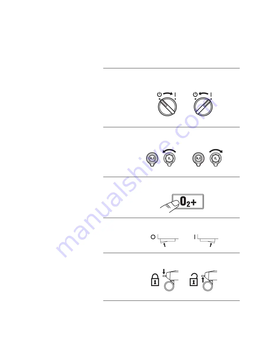 Datex-Ohmeda 2 Vap. Trolley Operation Manual Download Page 17