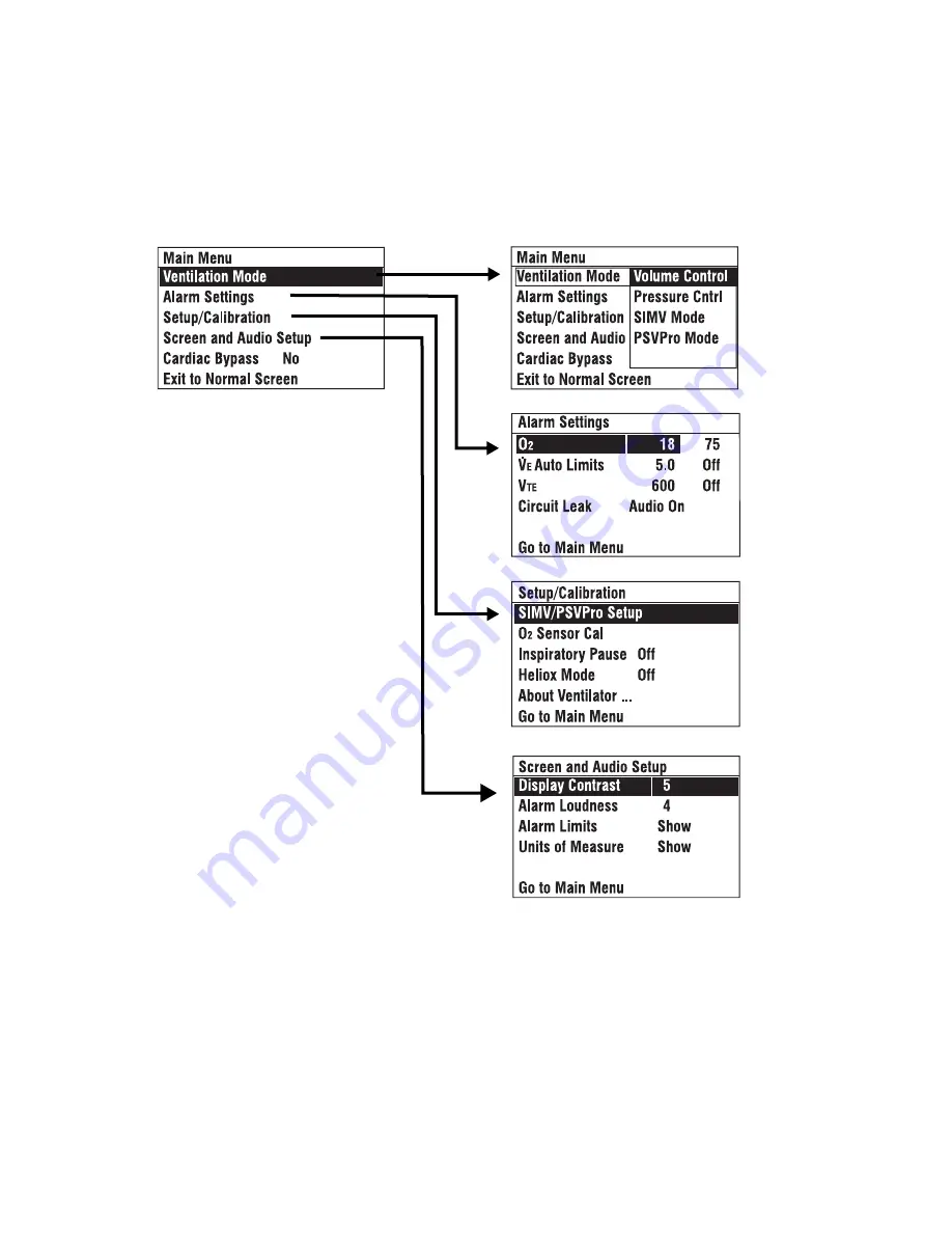 Datex-Ohmeda 2 Vap. Trolley Operation Manual Download Page 30