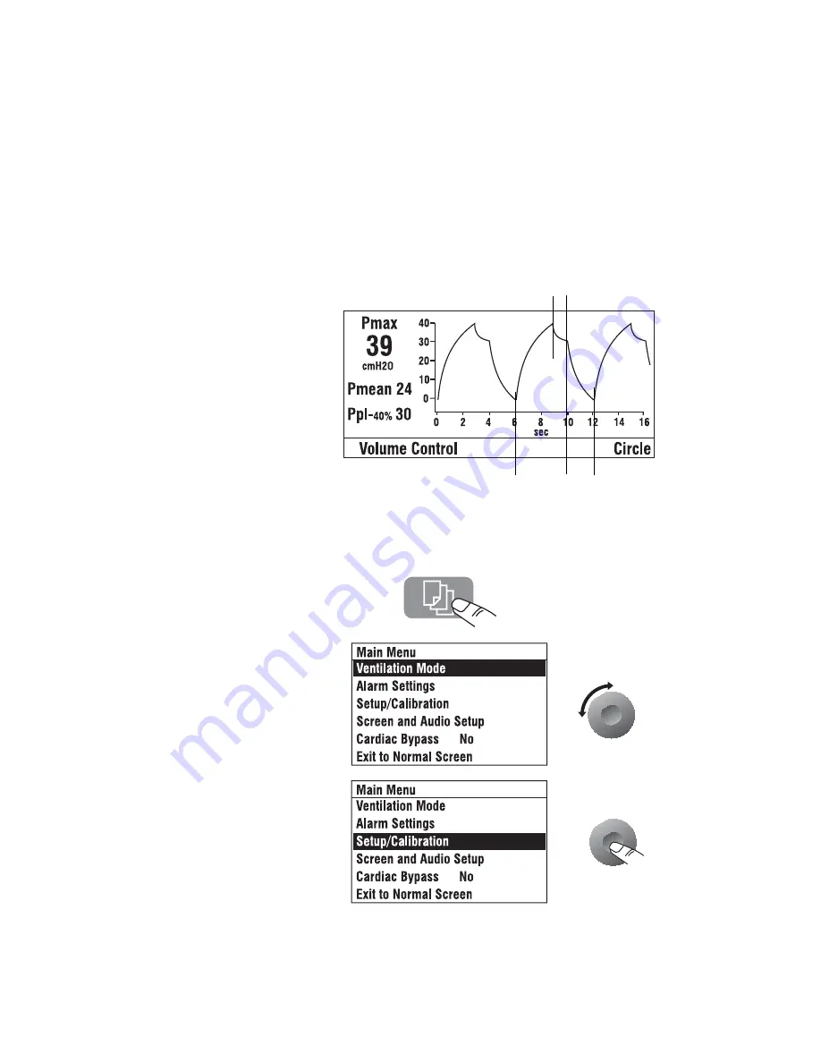 Datex-Ohmeda 2 Vap. Trolley Operation Manual Download Page 58