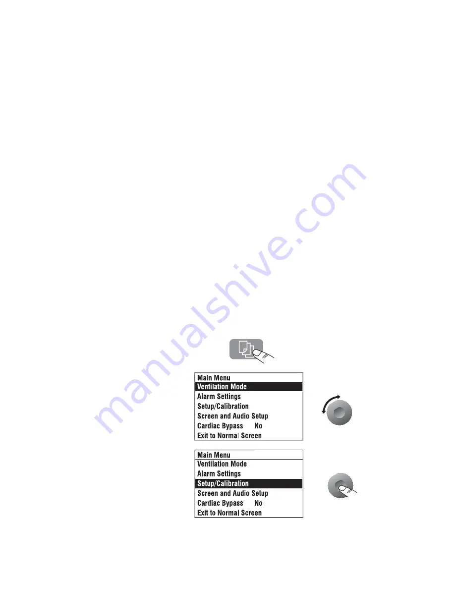 Datex-Ohmeda 2 Vap. Trolley Operation Manual Download Page 67