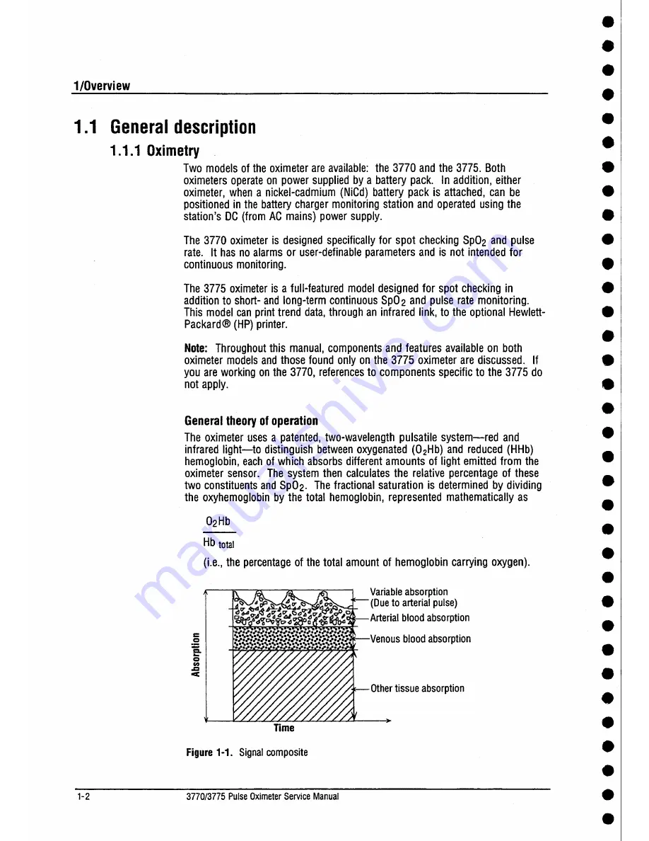 Datex-Ohmeda 3770 Service Manual Download Page 8