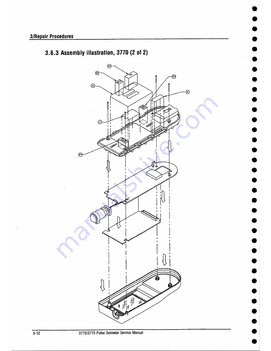 Datex-Ohmeda 3770 Service Manual Download Page 41