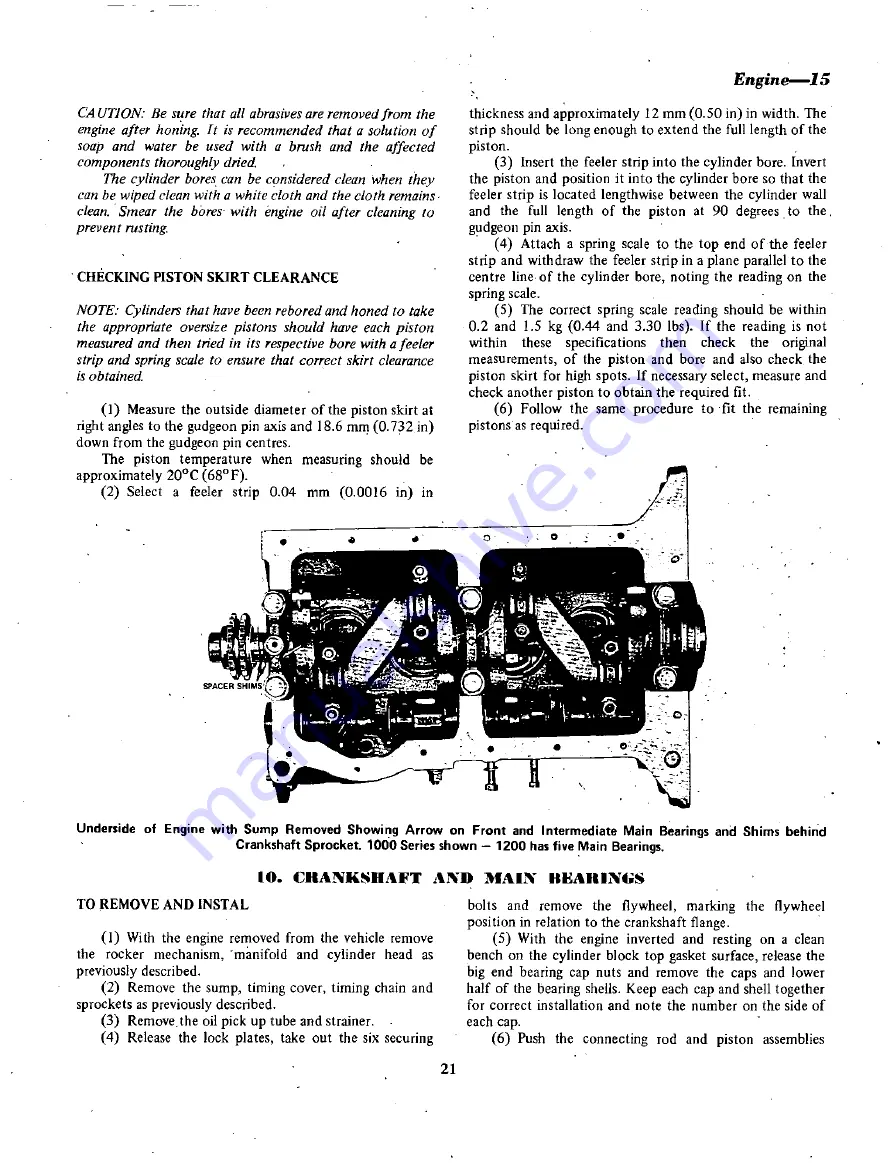 Datsun 1000 Скачать руководство пользователя страница 21