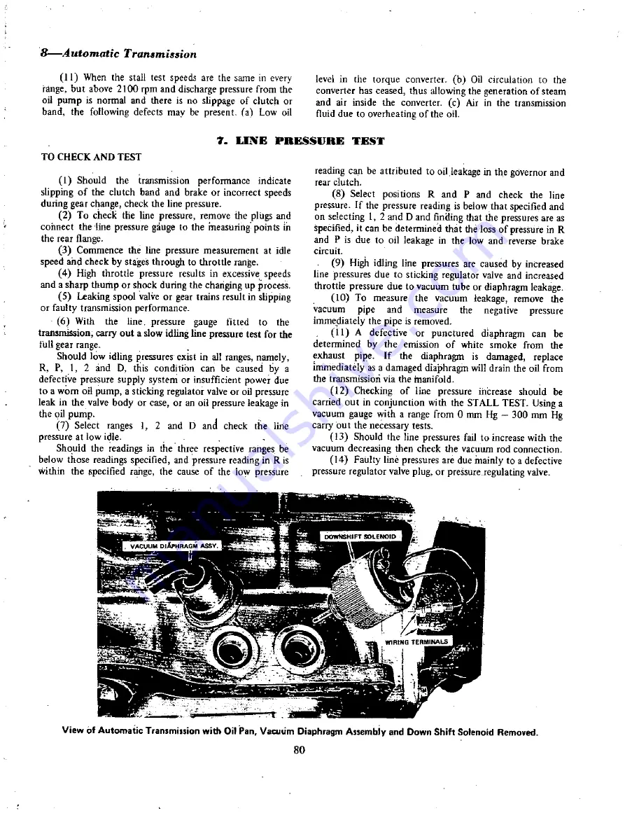 Datsun 1000 Скачать руководство пользователя страница 80