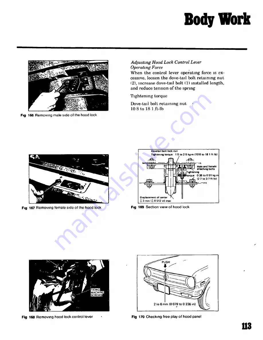 Datsun 1200 1971 Скачать руководство пользователя страница 103