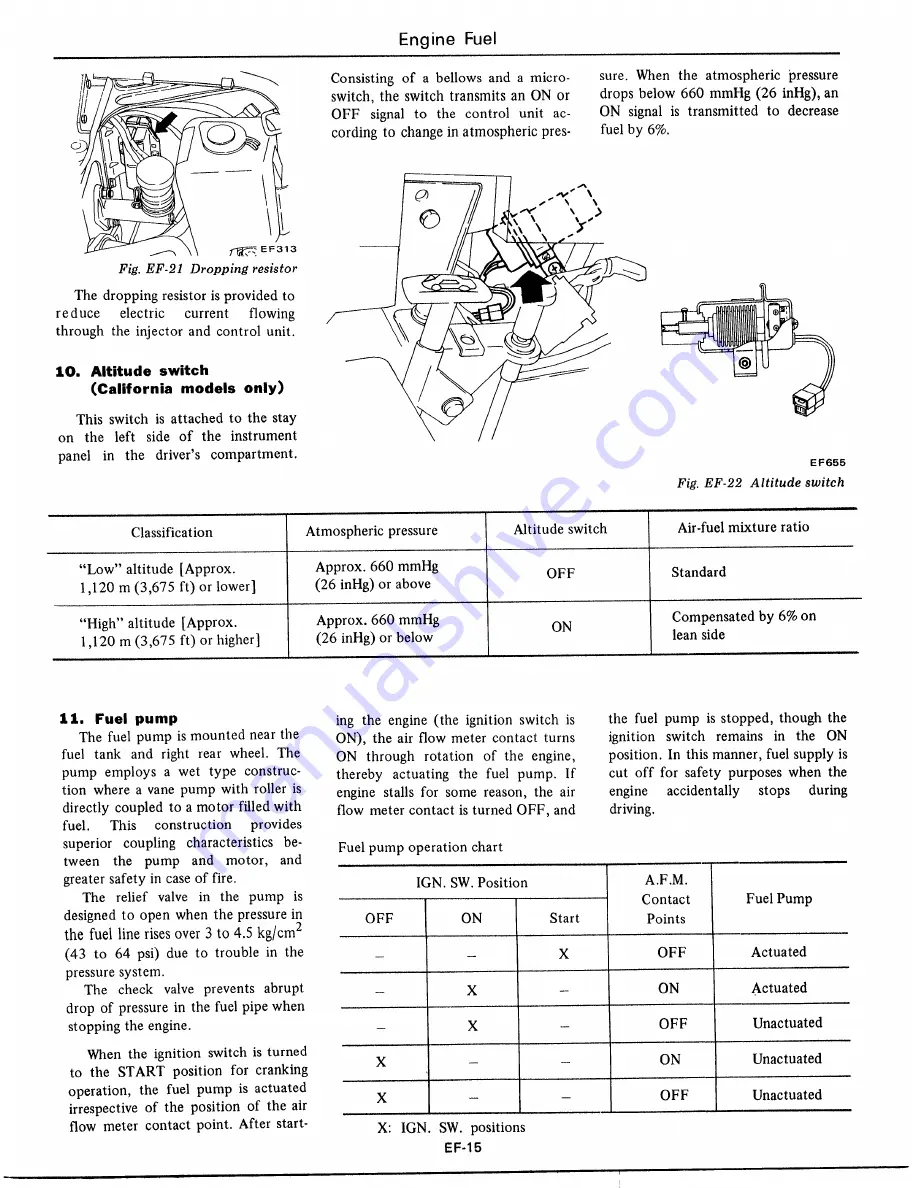 Datsun 1977 280Z Service Manual Download Page 97