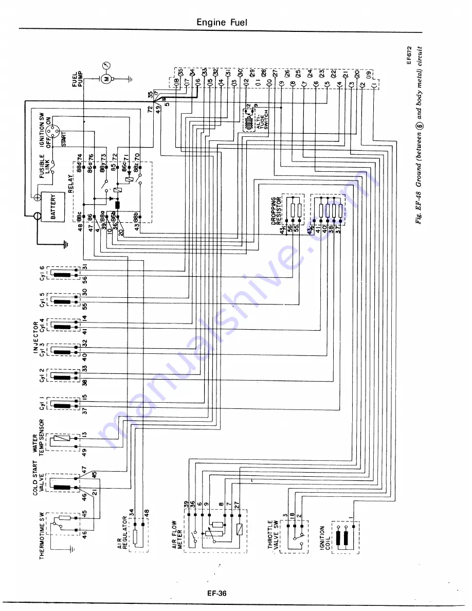 Datsun 1977 280Z Скачать руководство пользователя страница 118