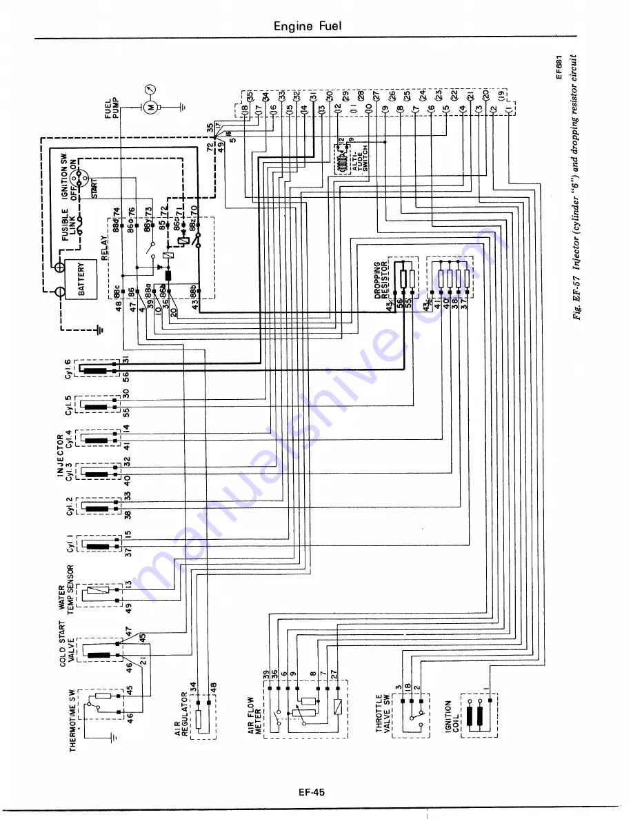 Datsun 1977 280Z Скачать руководство пользователя страница 127