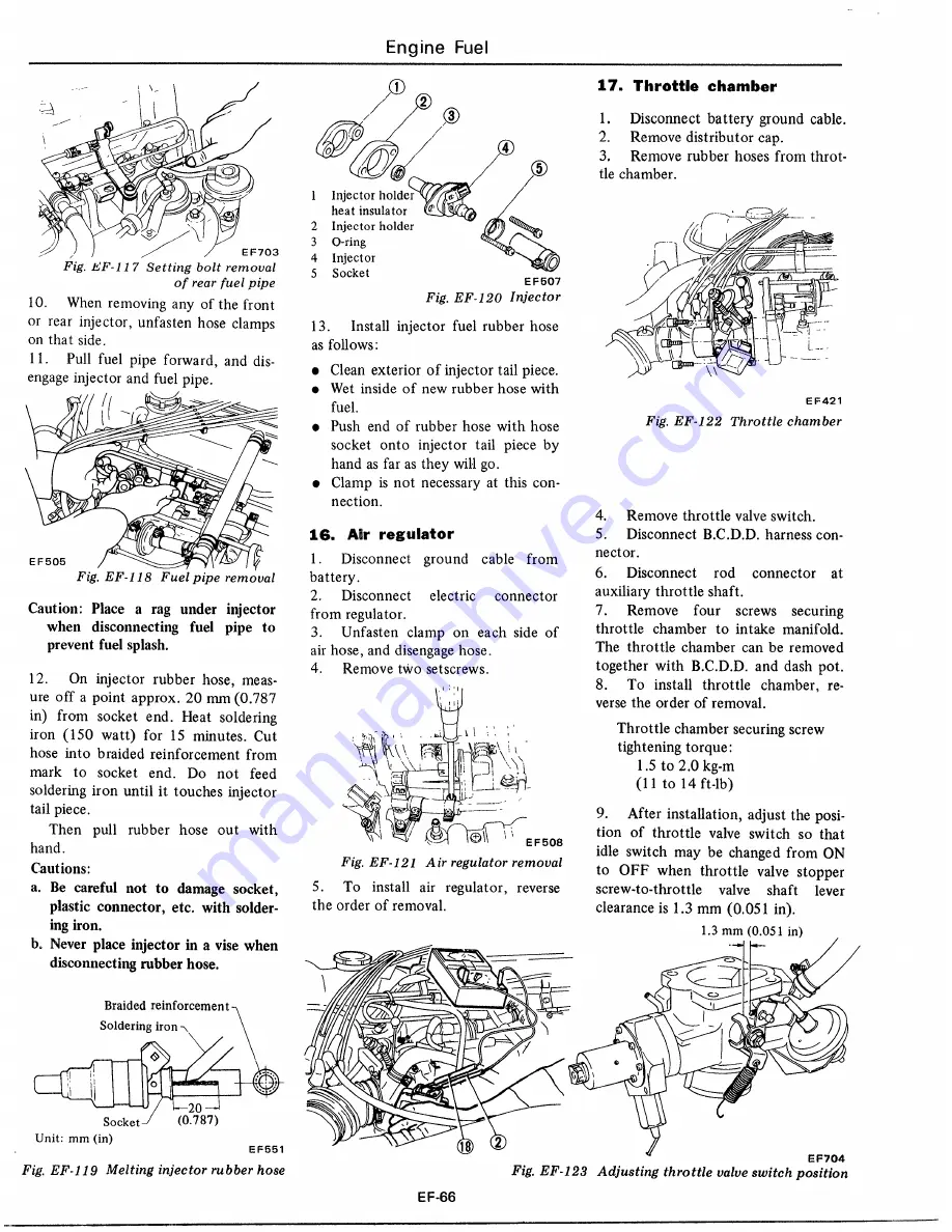 Datsun 1977 280Z Service Manual Download Page 148