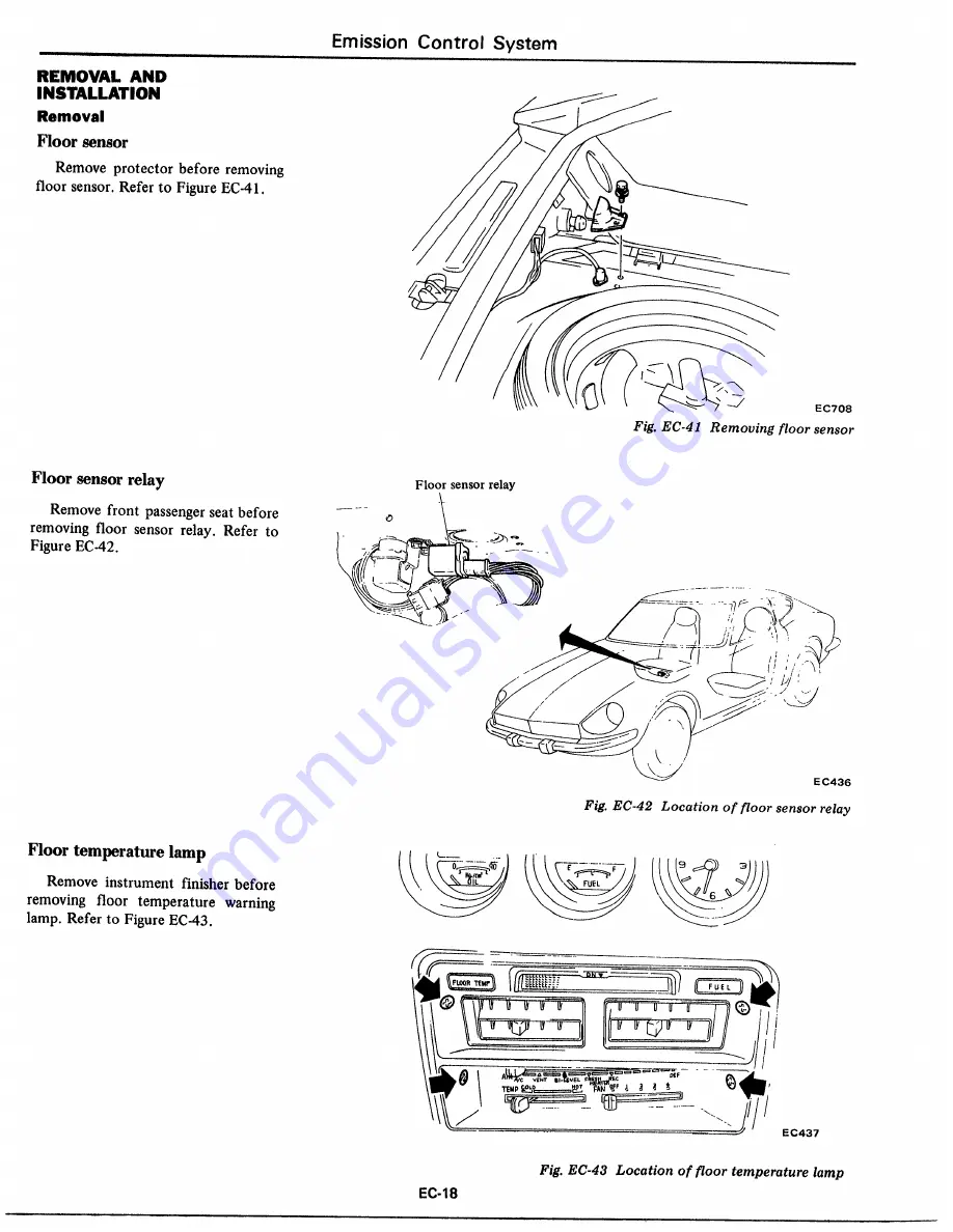 Datsun 1977 280Z Service Manual Download Page 170