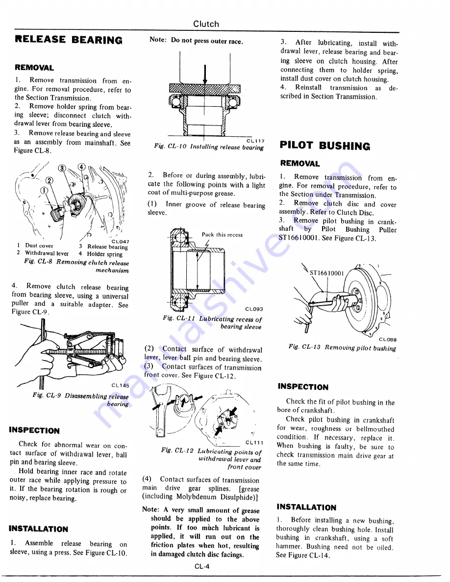 Datsun 1977 280Z Service Manual Download Page 230