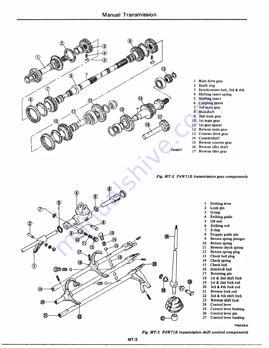 Datsun 1977 280Z Скачать руководство пользователя страница 243