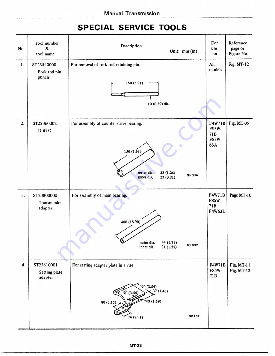 Datsun 1977 280Z Service Manual Download Page 263