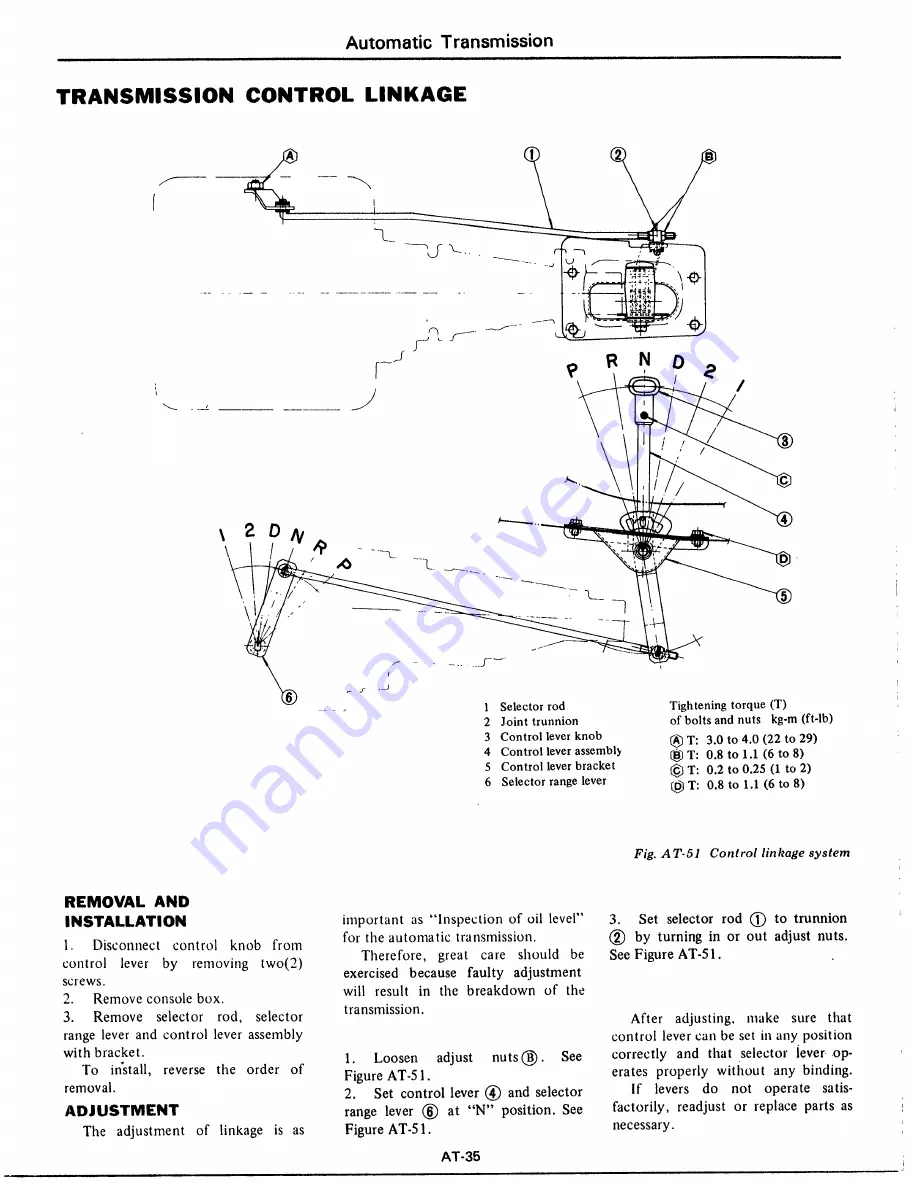 Datsun 1977 280Z Service Manual Download Page 300