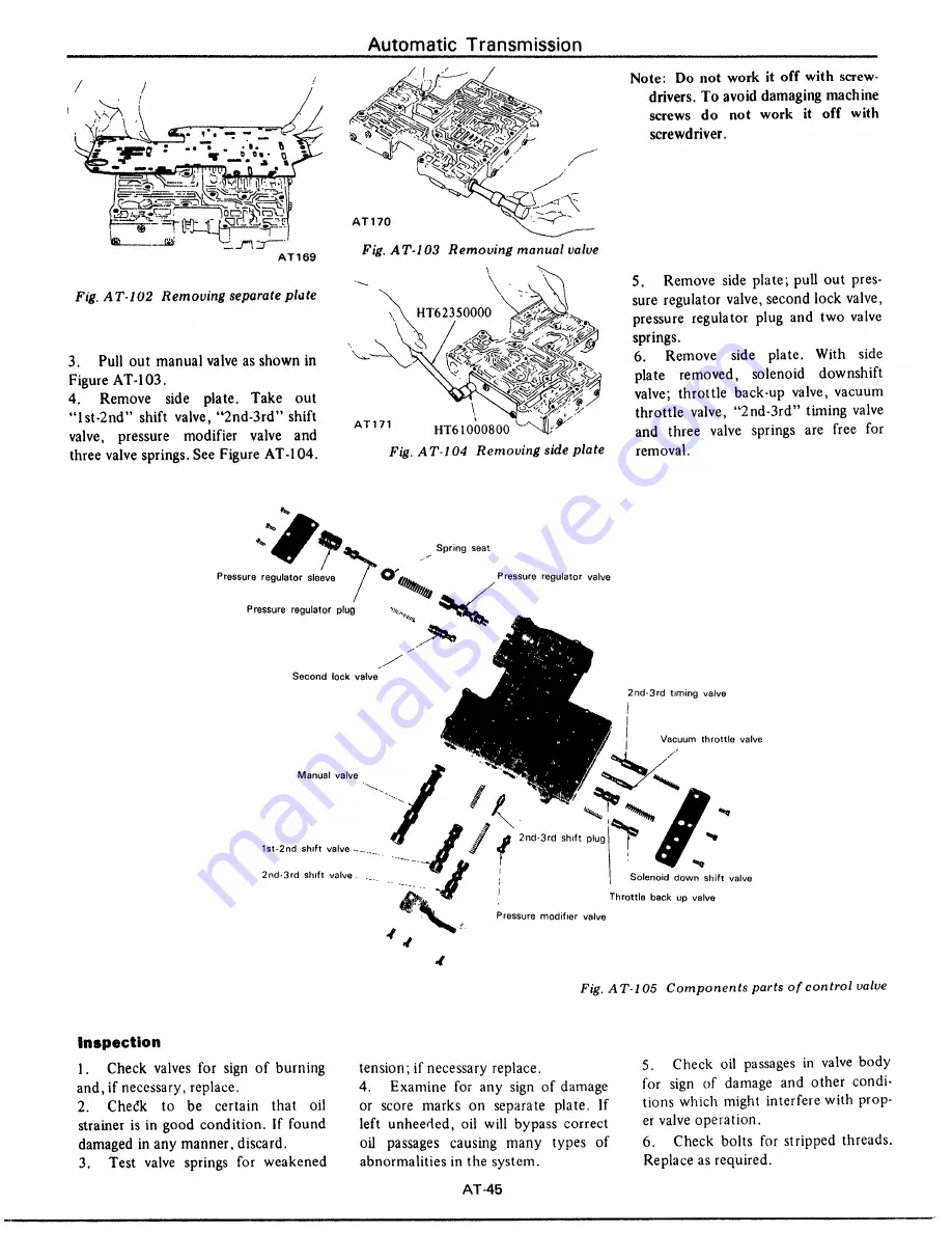 Datsun 1977 280Z Service Manual Download Page 310