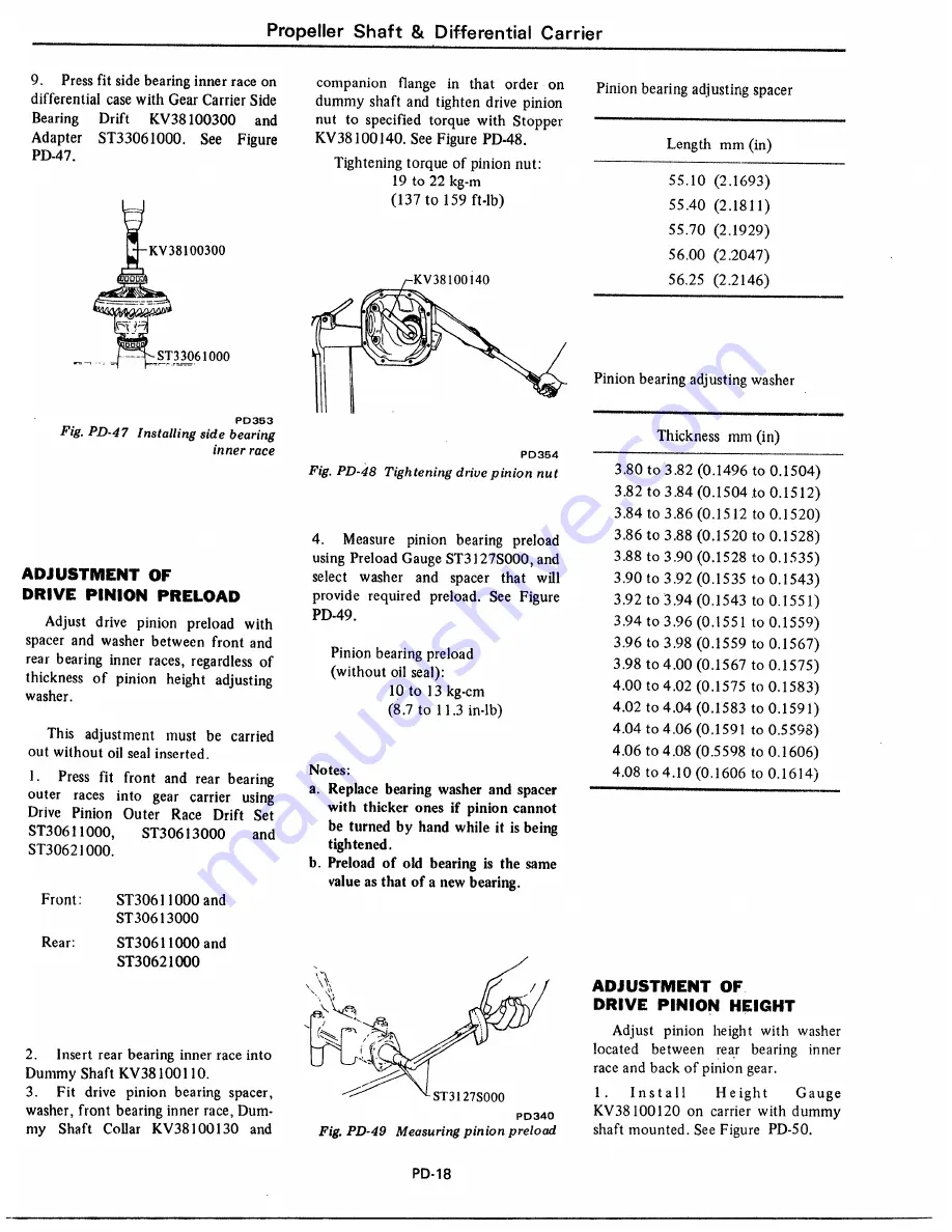 Datsun 1977 280Z Service Manual Download Page 347