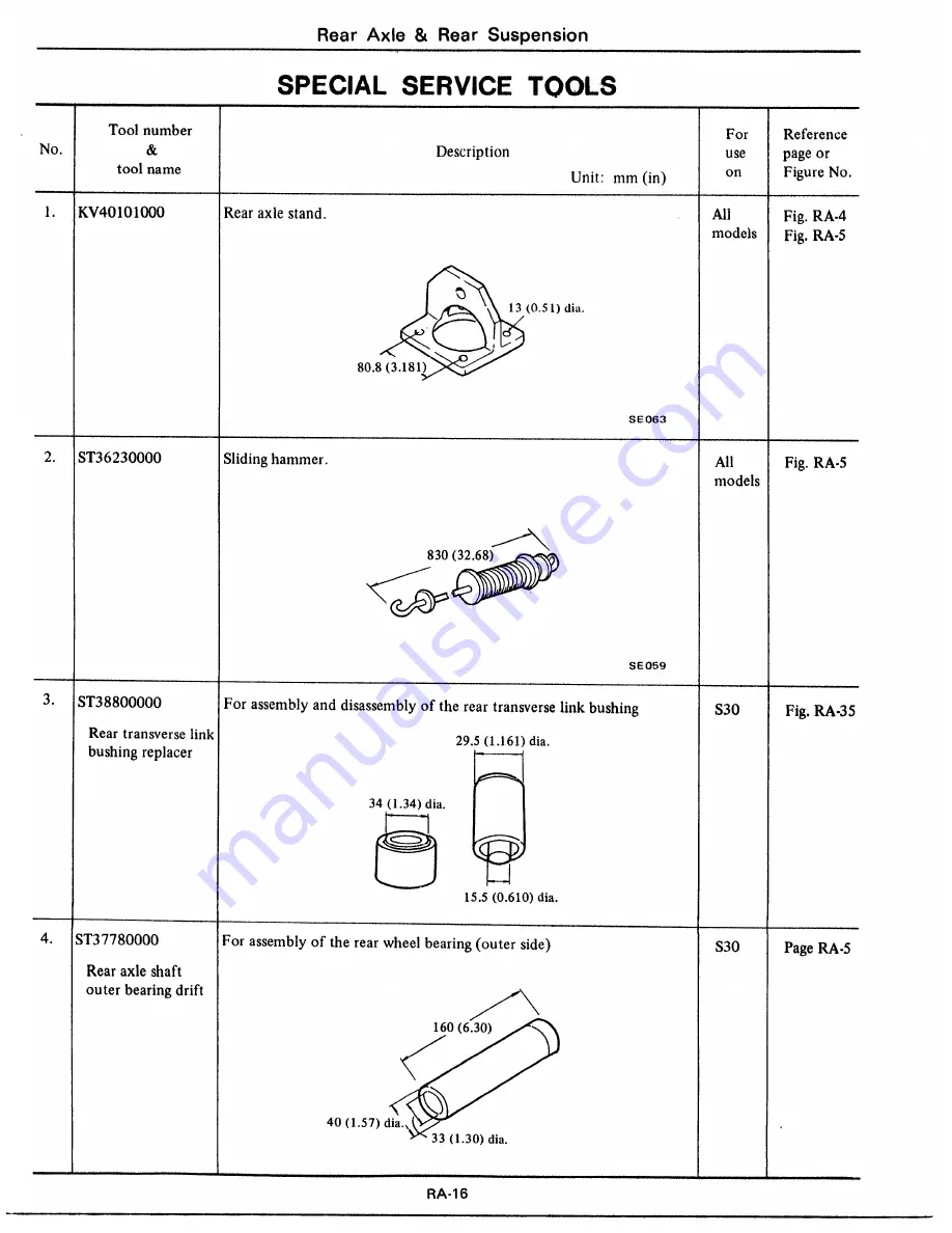 Datsun 1977 280Z Service Manual Download Page 399