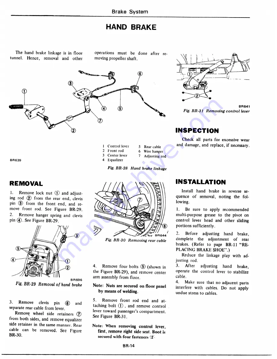 Datsun 1977 280Z Service Manual Download Page 414