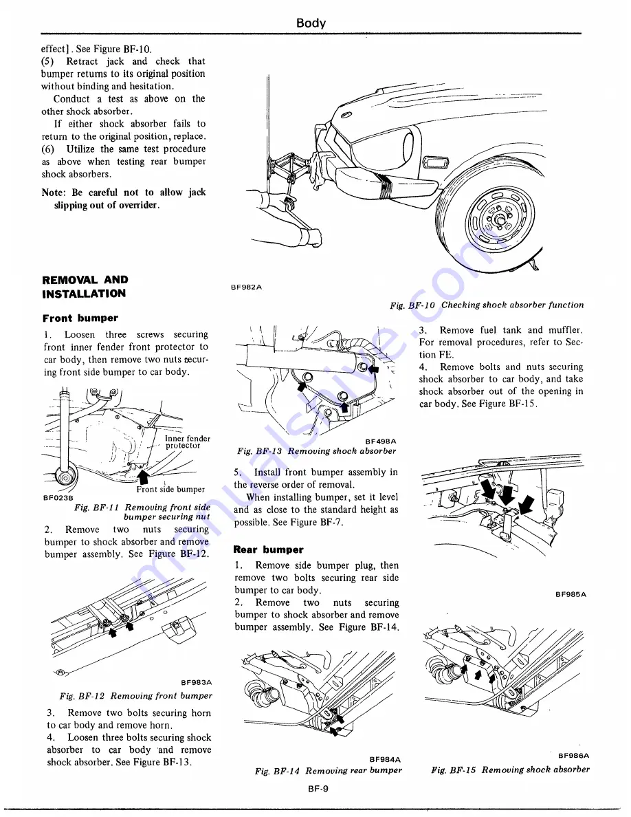 Datsun 1977 280Z Скачать руководство пользователя страница 473