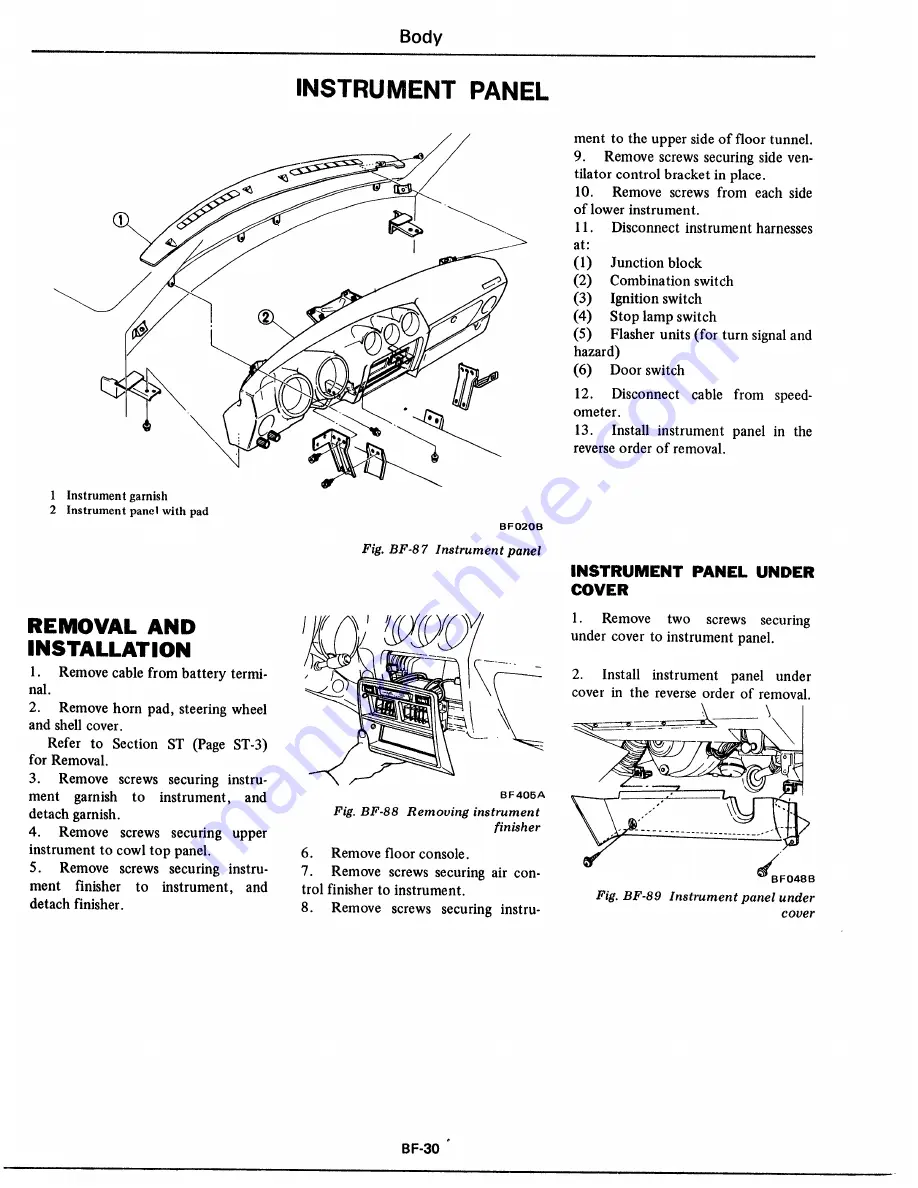 Datsun 1977 280Z Скачать руководство пользователя страница 494