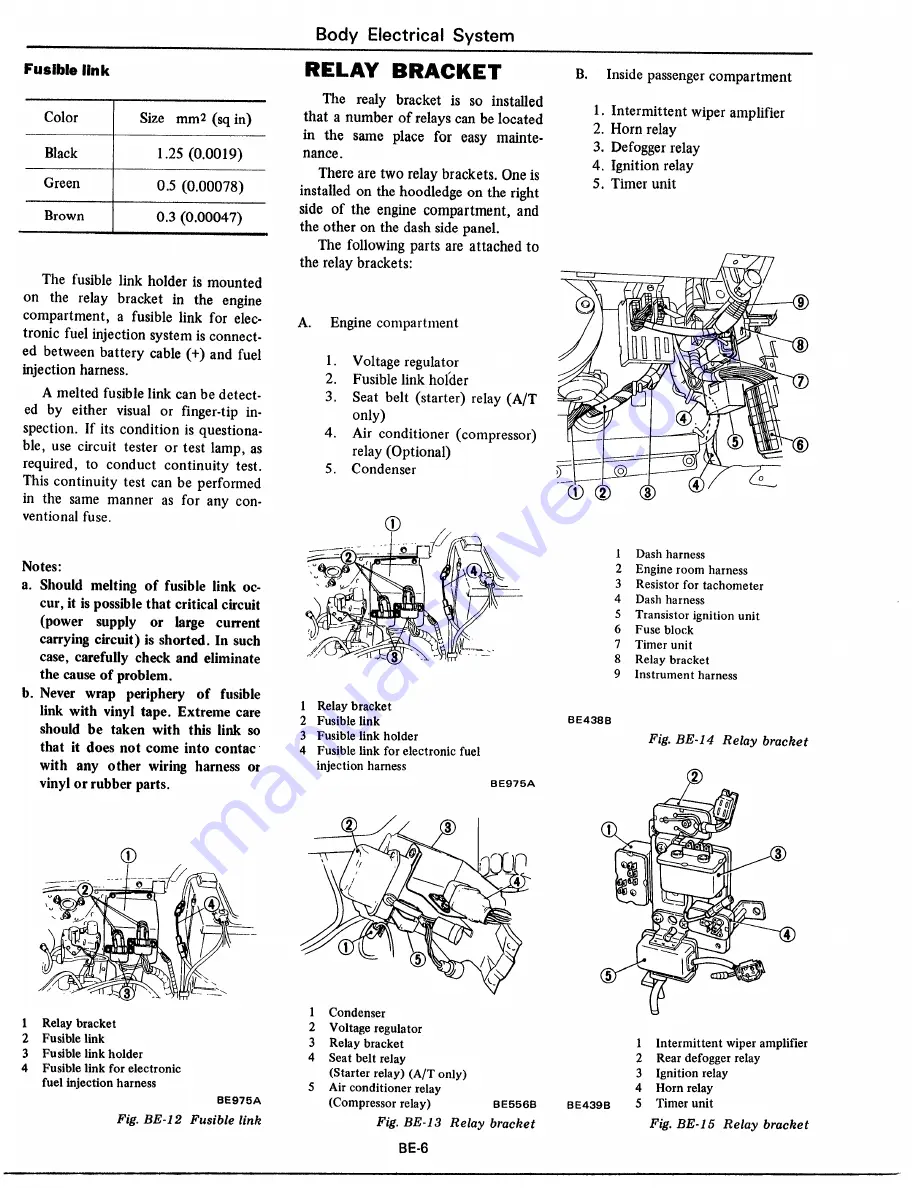 Datsun 1977 280Z Скачать руководство пользователя страница 502