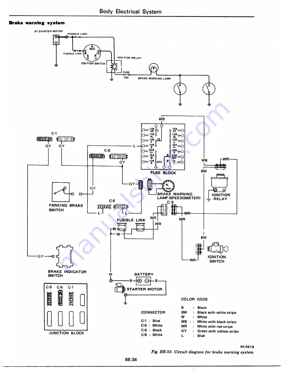 Datsun 1977 280Z Service Manual Download Page 530