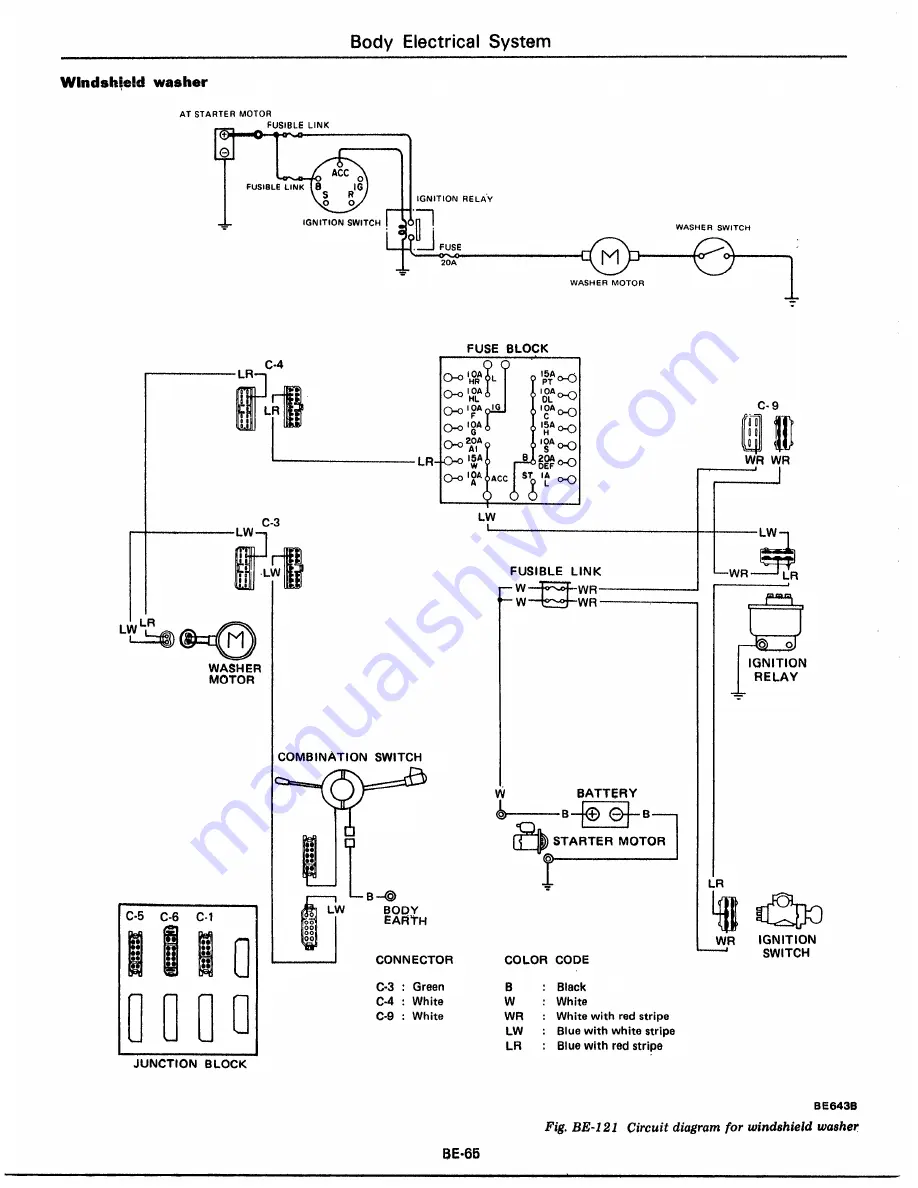 Datsun 1977 280Z Service Manual Download Page 561