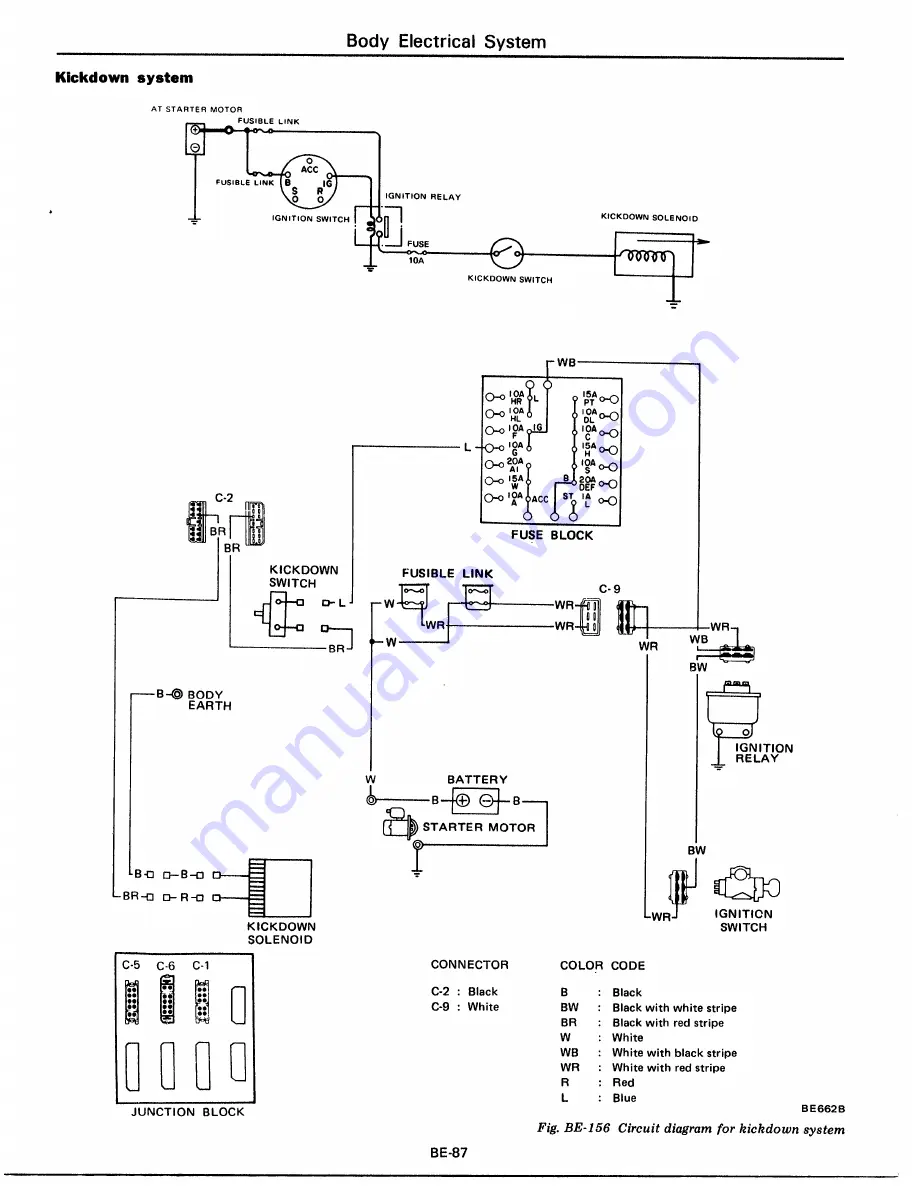 Datsun 1977 280Z Service Manual Download Page 583