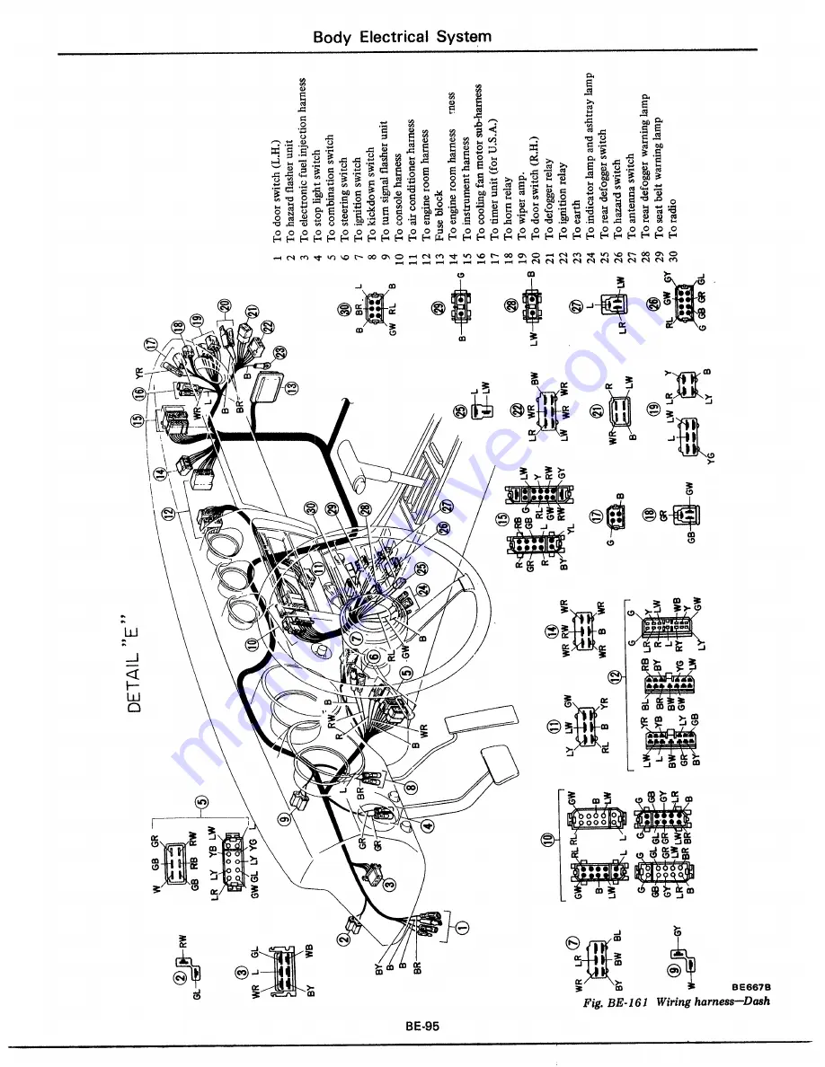 Datsun 1977 280Z Service Manual Download Page 591