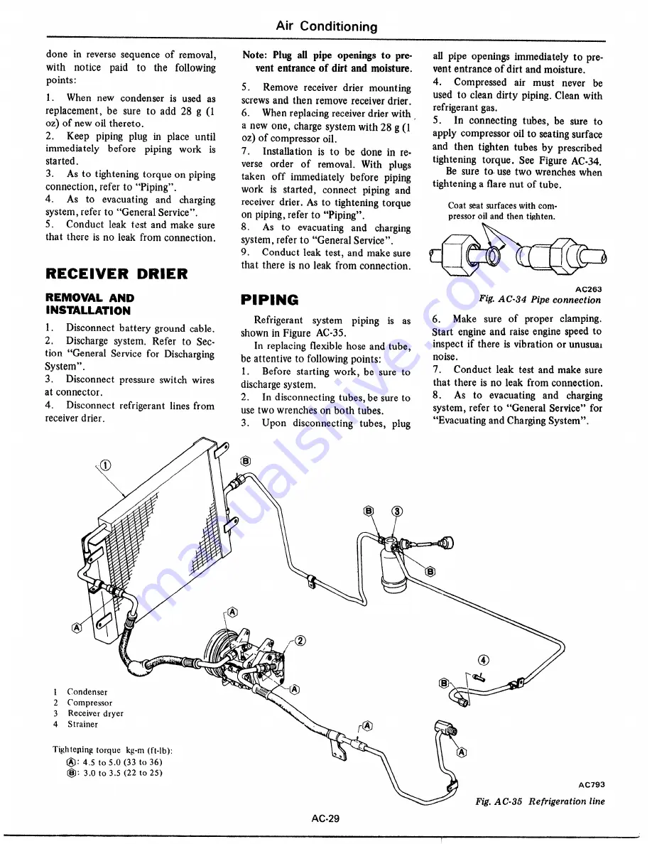 Datsun 1977 280Z Service Manual Download Page 622