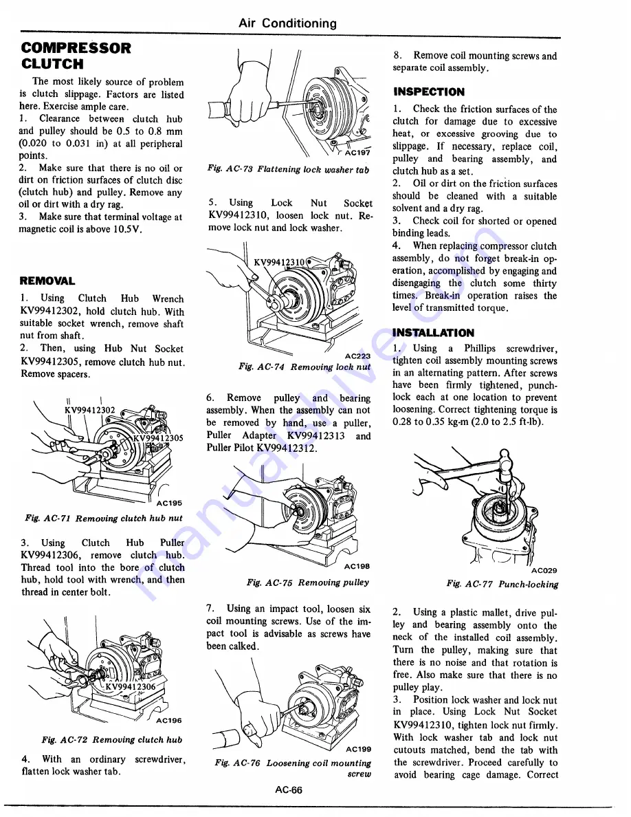 Datsun 1977 280Z Service Manual Download Page 659