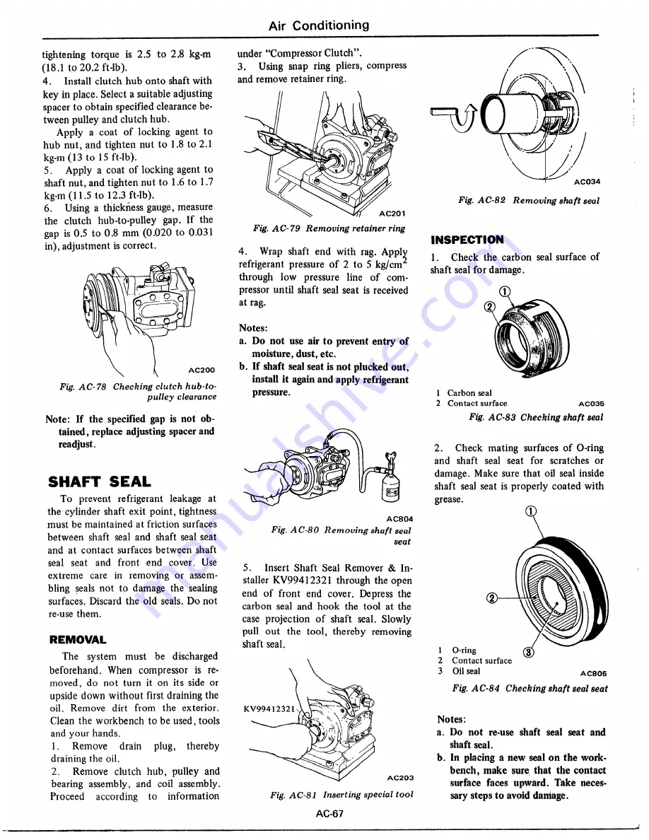 Datsun 1977 280Z Service Manual Download Page 660