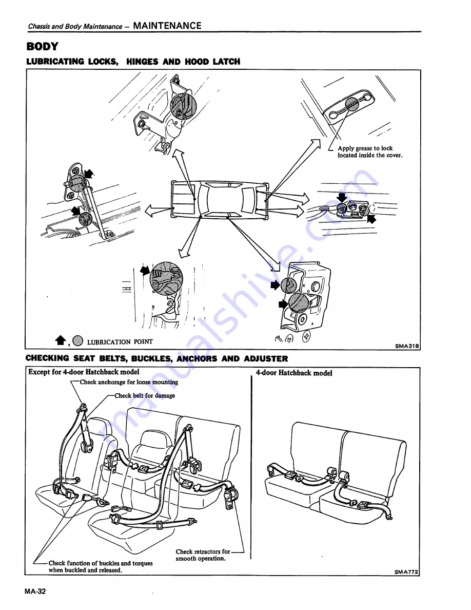 Datsun 1981 310 Service Manual Download Page 42