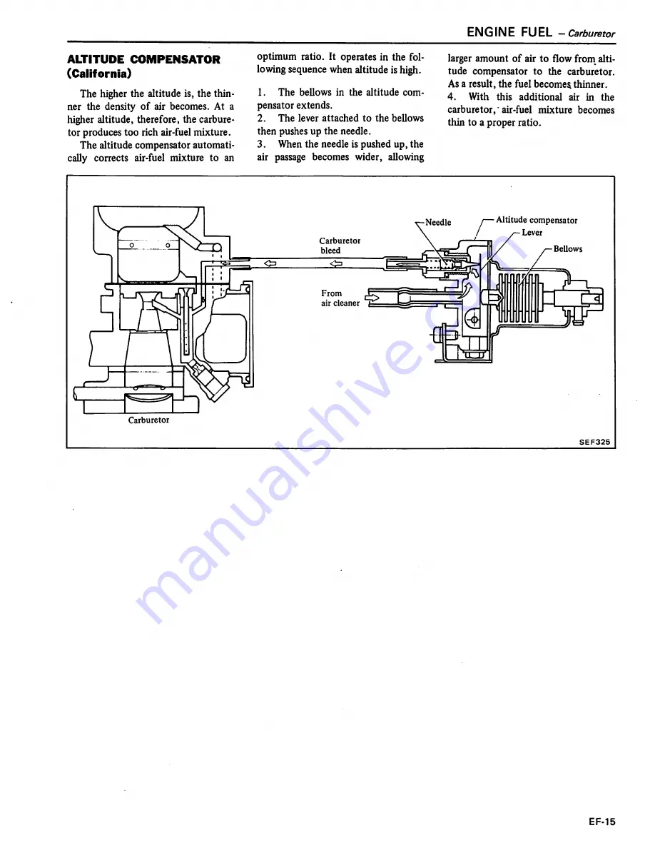 Datsun 1981 310 Скачать руководство пользователя страница 99