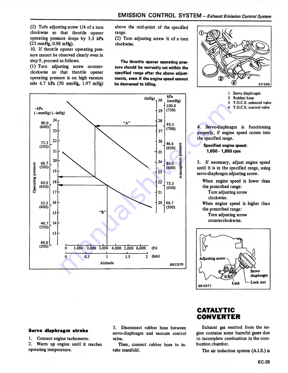 Datsun 1981 310 Service Manual Download Page 136