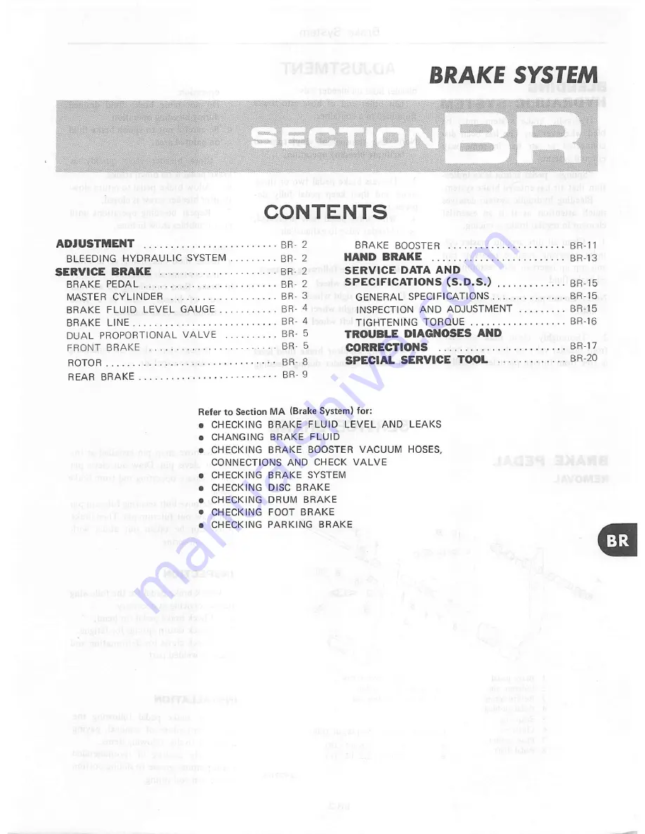 Datsun 1981 310 Service Manual Download Page 227