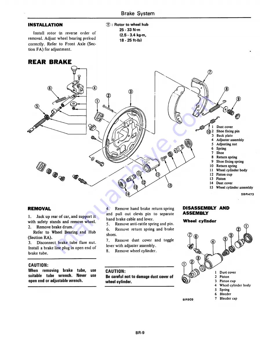 Datsun 1981 310 Скачать руководство пользователя страница 235