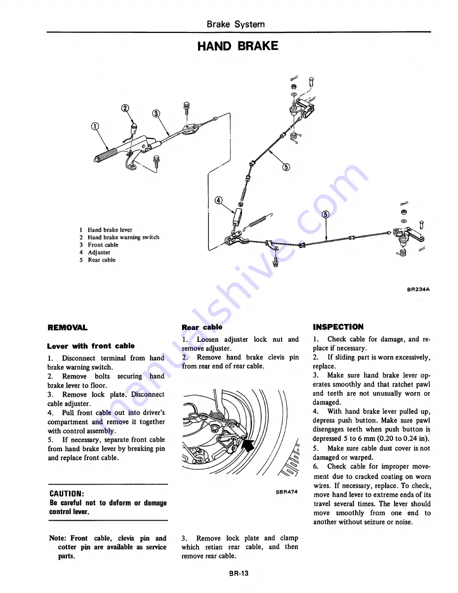 Datsun 1981 310 Скачать руководство пользователя страница 239