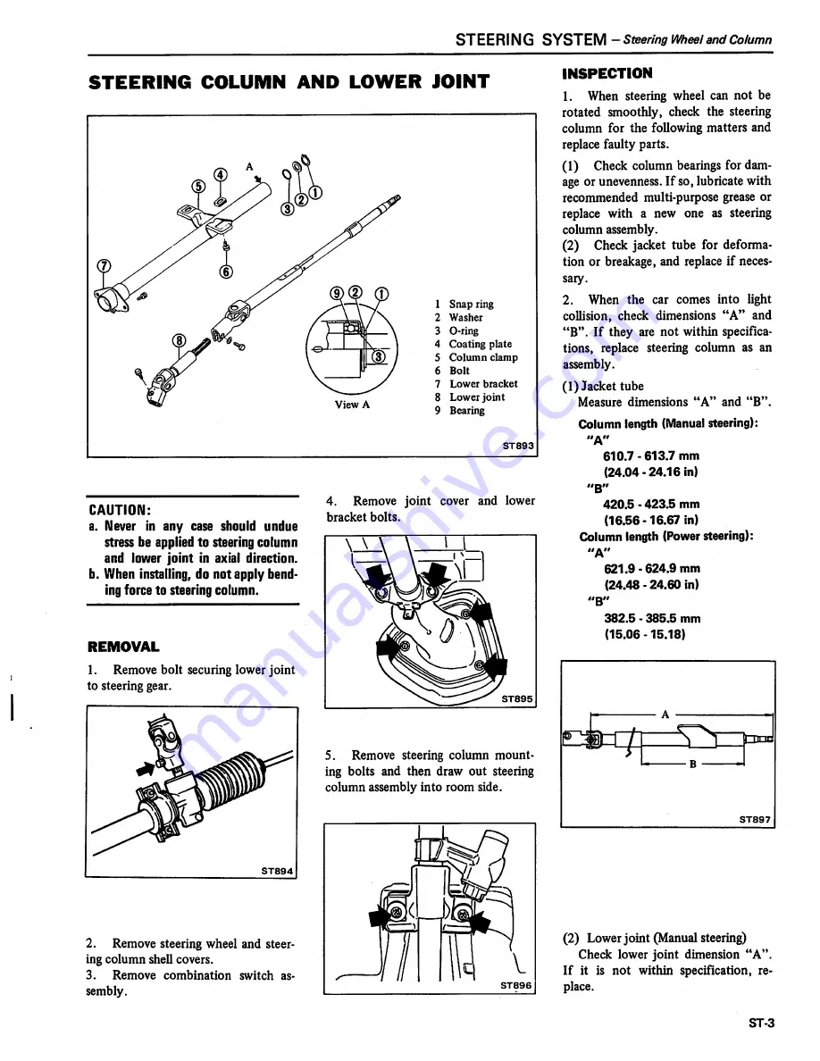 Datsun 1981 310 Service Manual Download Page 249