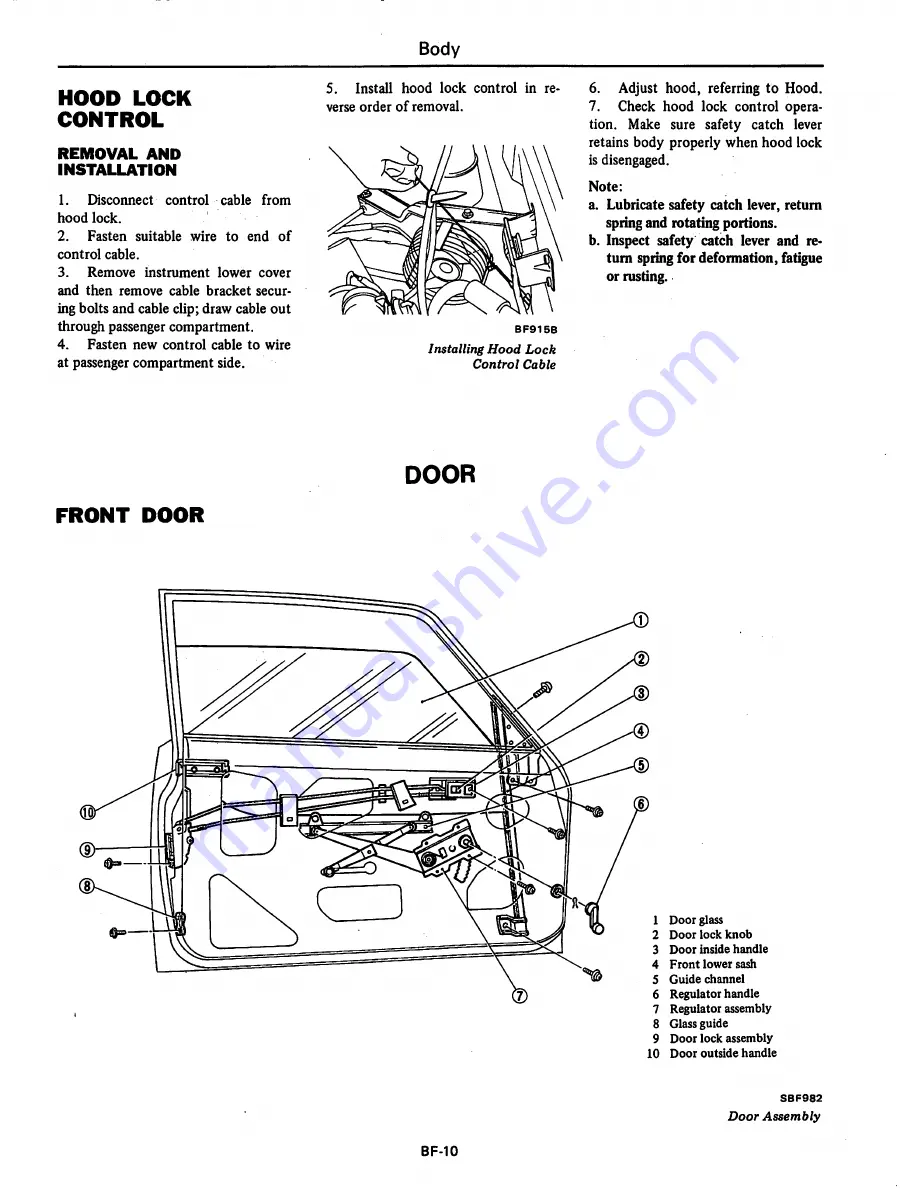 Datsun 1981 310 Скачать руководство пользователя страница 286