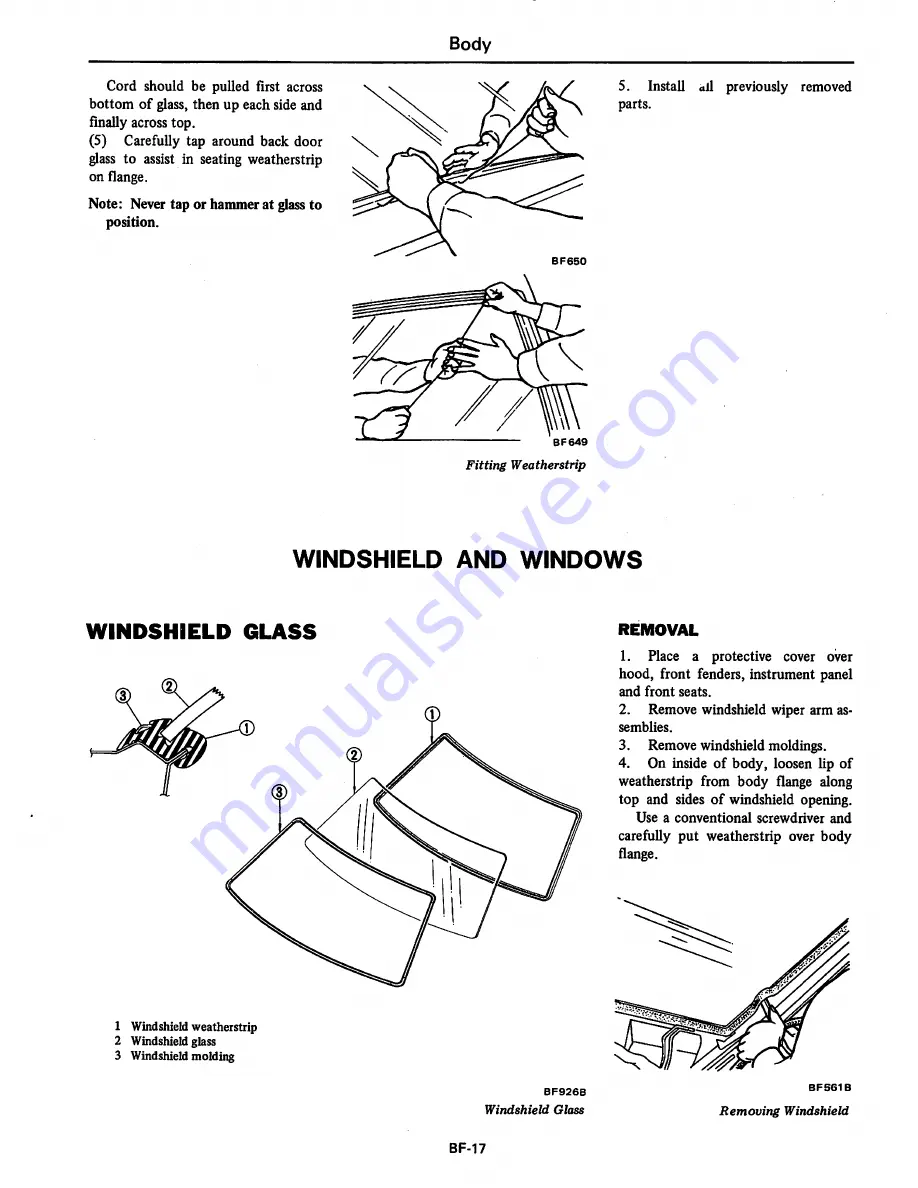 Datsun 1981 310 Service Manual Download Page 293