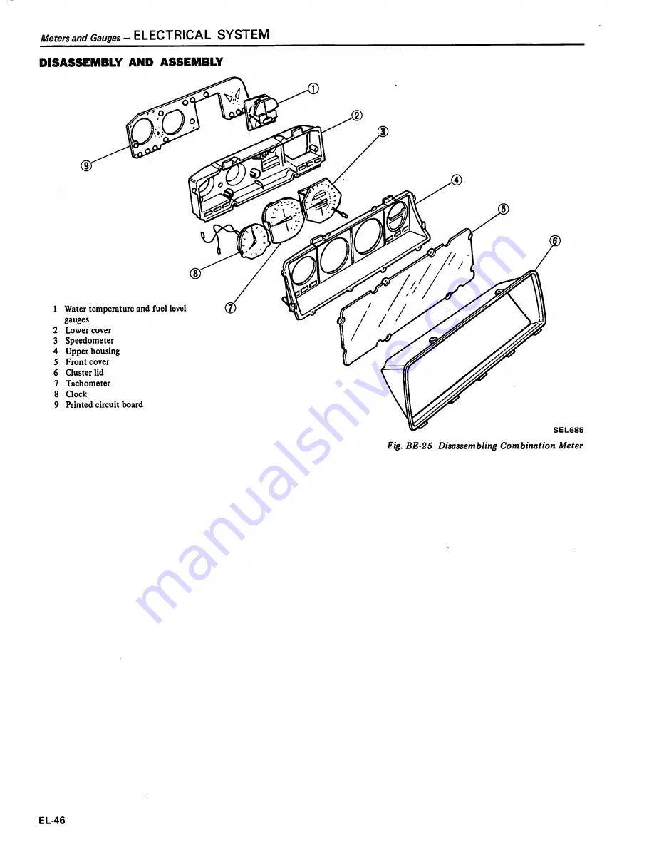 Datsun 1981 310 Service Manual Download Page 405