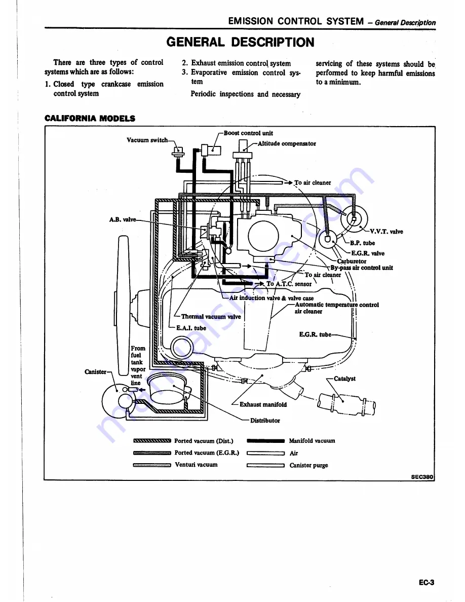 Datsun 1981 Pick-Up Service Manual Download Page 124