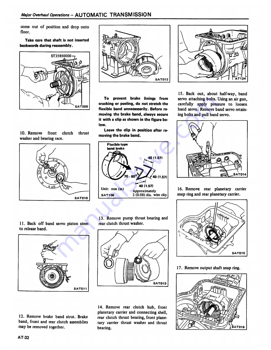 Datsun 1981 Pick-Up Service Manual Download Page 235