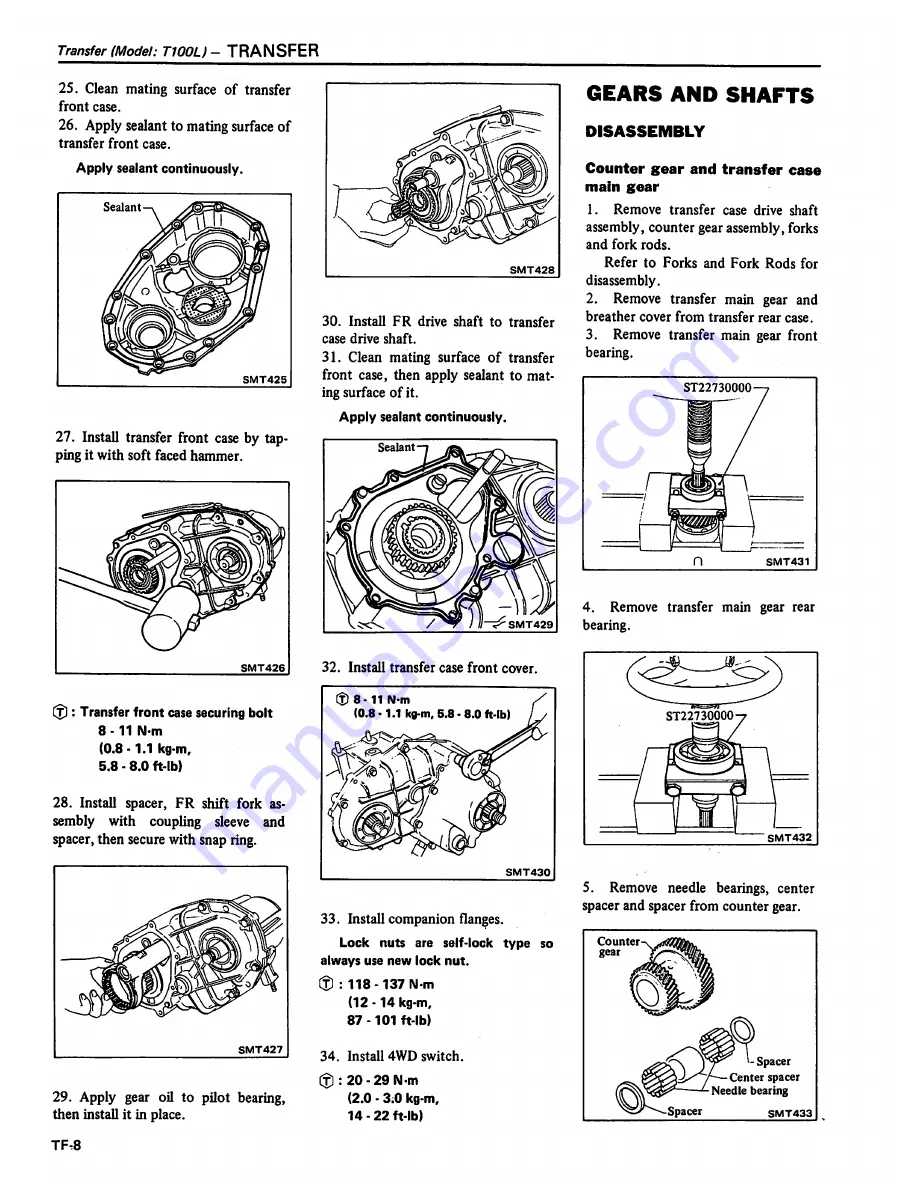 Datsun 1981 Pick-Up Service Manual Download Page 275