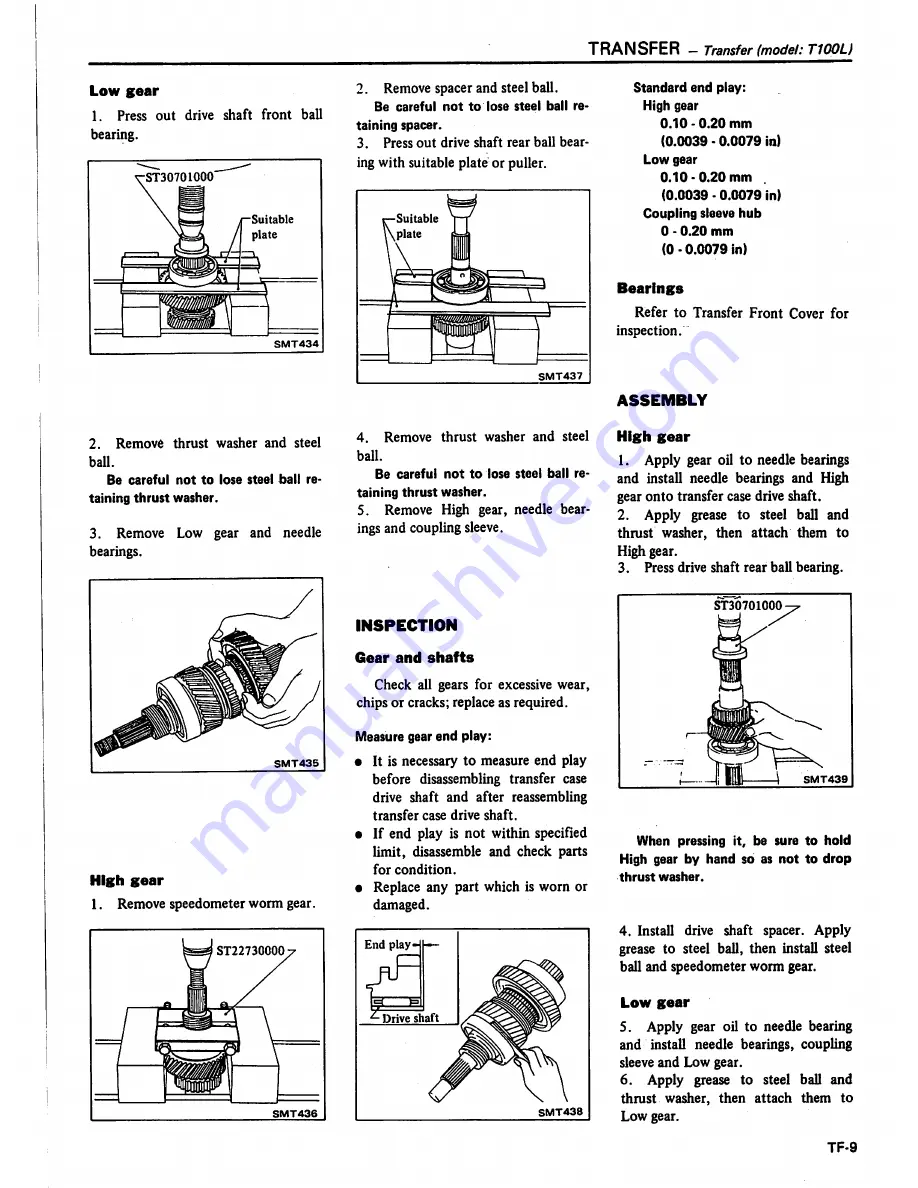 Datsun 1981 Pick-Up Service Manual Download Page 276